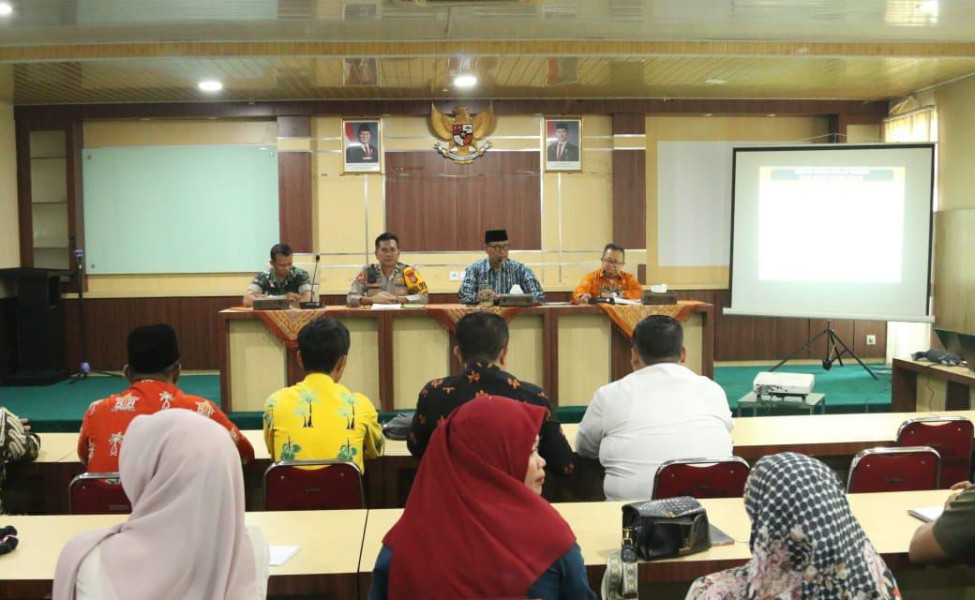 Pemkab Inhil Gelar Rapat Persiapan Pawai Takbiran Idul Fitri 1446 H