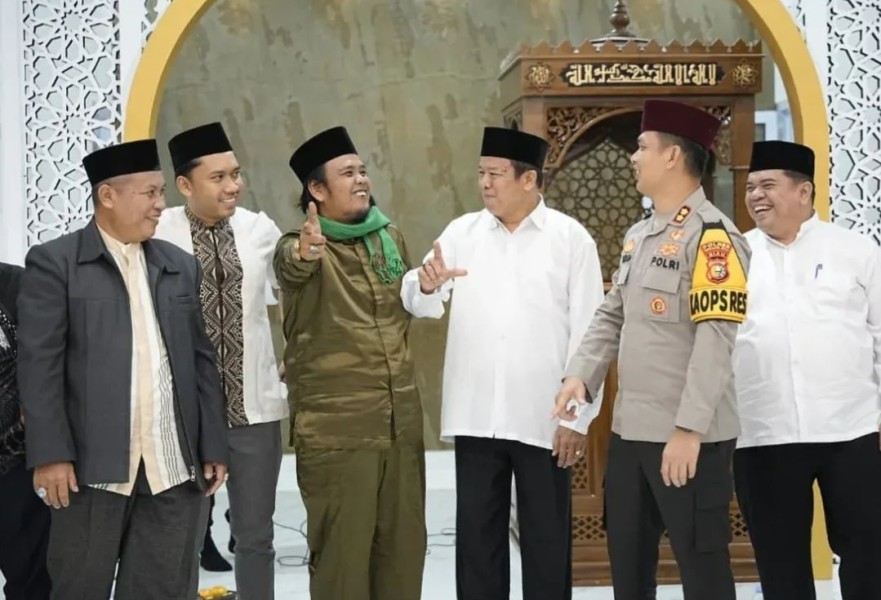 Doa Bersama di Polres Inhu Perkuat Sinergi Jaga Kamtibmas Aman dan Kondusif