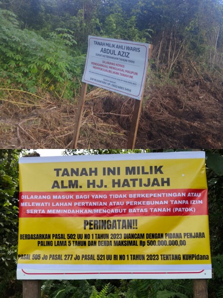 Saksi Pelapor Dugaan Penyerobotan Lahan di Desa Kuala Sebatu Tengah Diperiksa Penyidik Polres Inhil