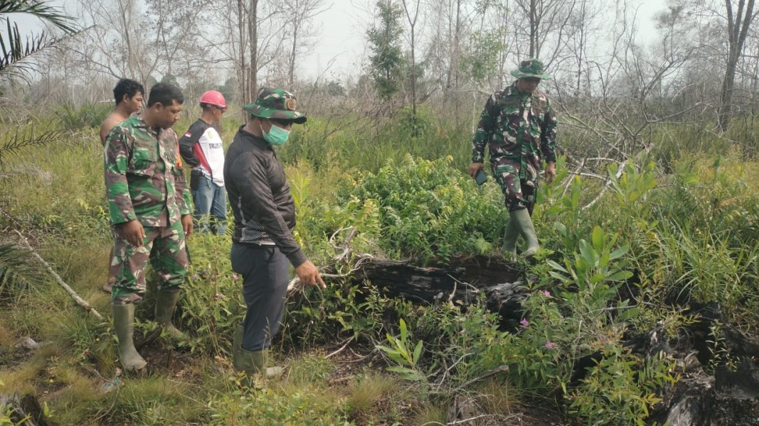 Perkuat Kesiapsiagaan Karhutla, Kodim 0320/Dumai Bangun Sumur Bor di Tanjung Palas