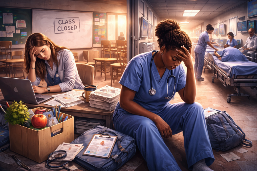 Pengunduran Diri Meningkat, AS Hadapi Krisis Guru dan Perawat