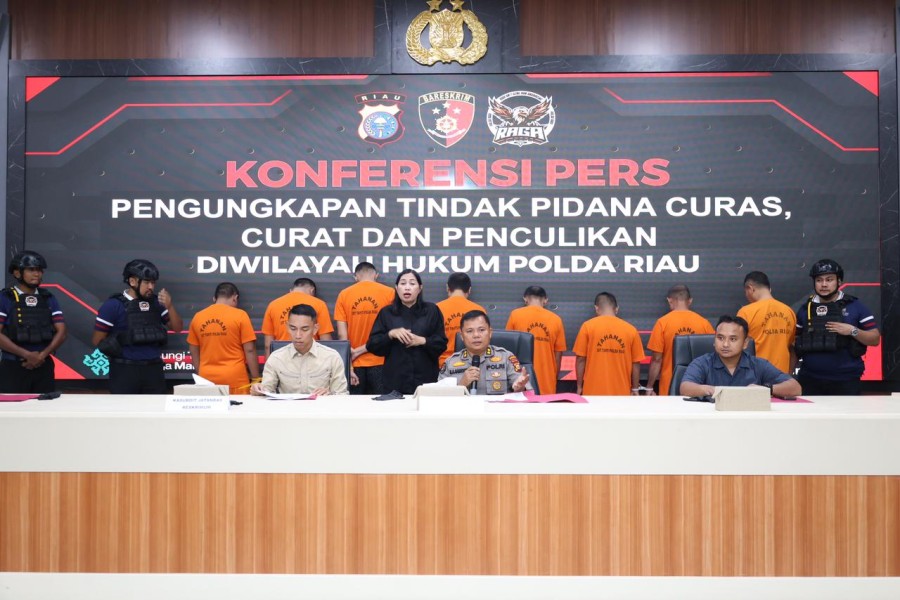Sindikat Kejahatan di Riau Terbongkar, Polisi Ungkap Pembobolan Minimarket hingga Penculikan