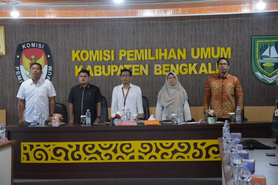 Jaga Validitas DPT, KPU Bengkalis Gelar Pleno Pemutakhiran Data Pemilih