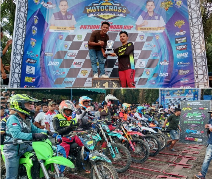 Patuan Chandra Harahap Turun Balap di Ajang Grass Track Madina Grup
