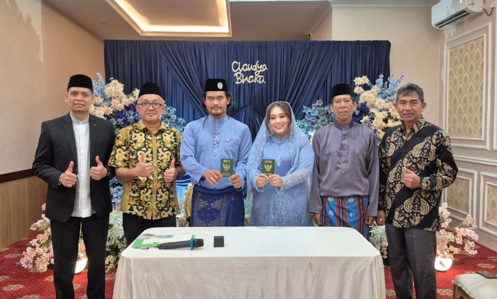 KUA Binawidya Kembali WFO Usai Layani 12 Pernikahan Saat WFA