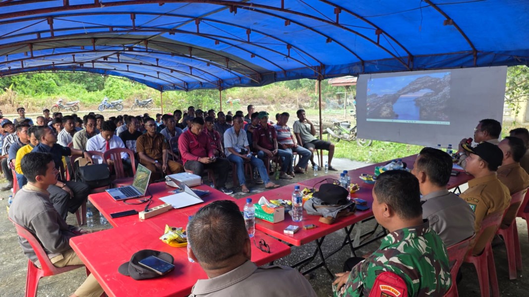 Sinergi PT. Marita Makmur Jaya dan Pemdes Titi Akar, Bahas Pemberdayaan Ekonomi hingga Pencegahan Karhutla