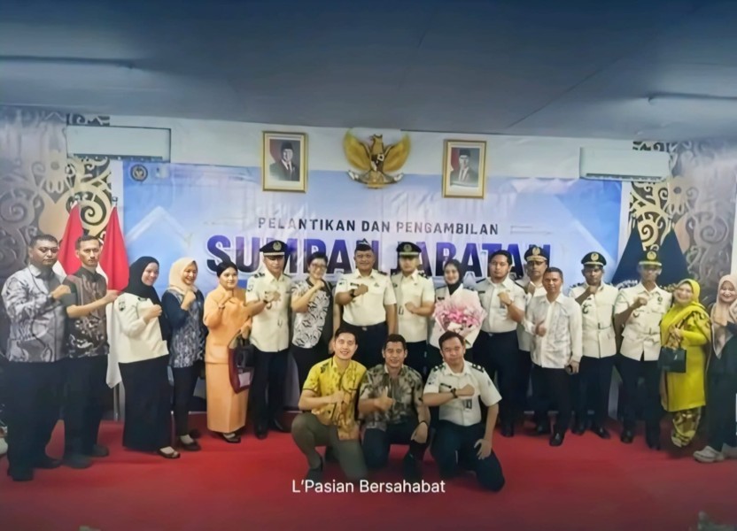 Pelantikan dan Rotasi Jabatan, Sejumlah Pejabat Lapas Pasir Pangarayan Mendapat Amanah Baru