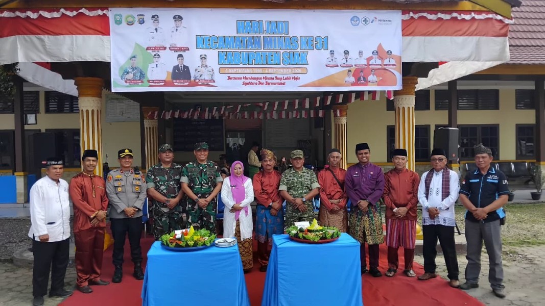 HUT Ke-31 Kecamatan Minas, Camat Nurfa Octolita Ajak Masyarakat Perkuat Kebersamaan dan Dukung Kemajuan Daerah