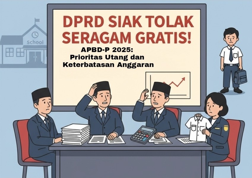 DPRD Siak Tolak Usulan Seragam Gratis di APBD-P 2025