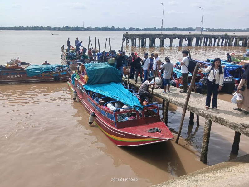 DPD PW-MOI Inhil Pemerintah Tertibkan Dugaan Permainan Tarif Speedboat