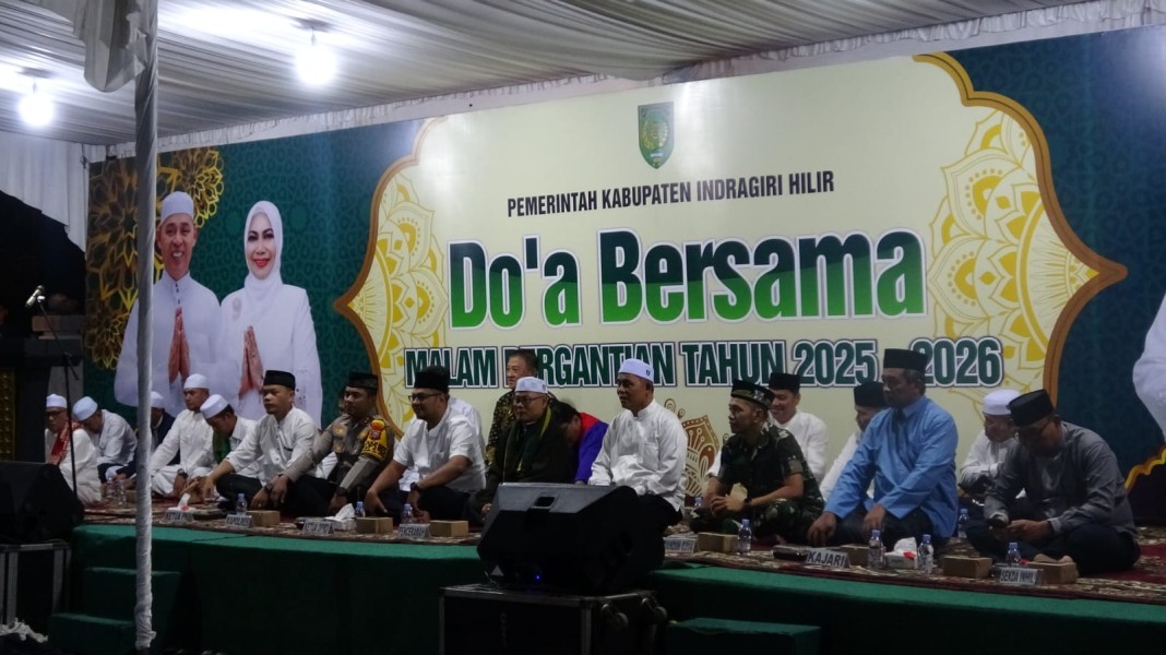 Bupati Inhil Tutup 2025 dengan Muhasabah dan Doa Bersama untuk Kebaikan Negeri