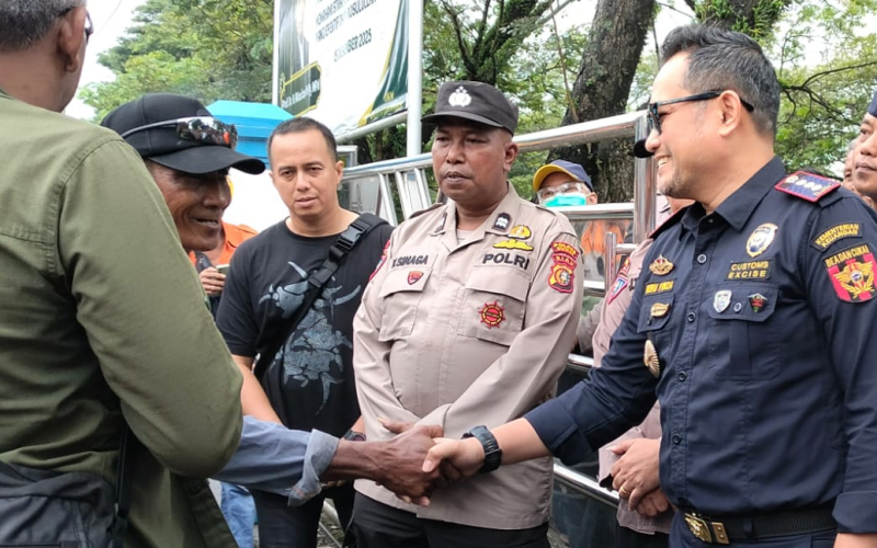 Kepala Bea Cukai Dumai Temui Massa SBSI ’92, Dialog Berjalan Kondusif