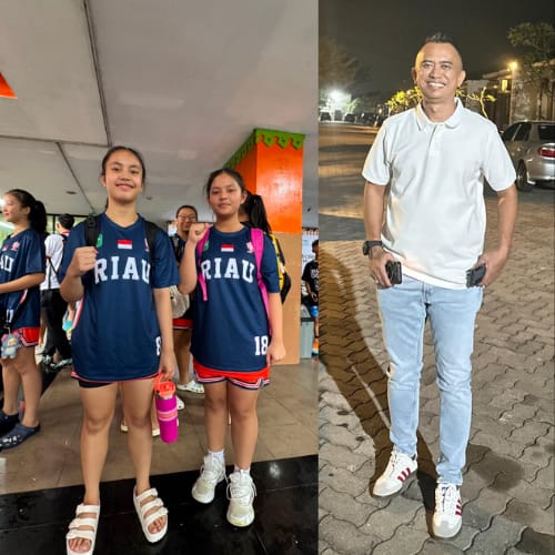 Apresiasi Broo Reren untuk Nuna dan Lala yang Wakili Riau di POPNAS 2025