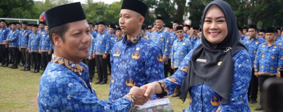 Wabup Kuansing Lantik 2.169 ASN PPPK Tahap I dan II, Ini Pesannya
