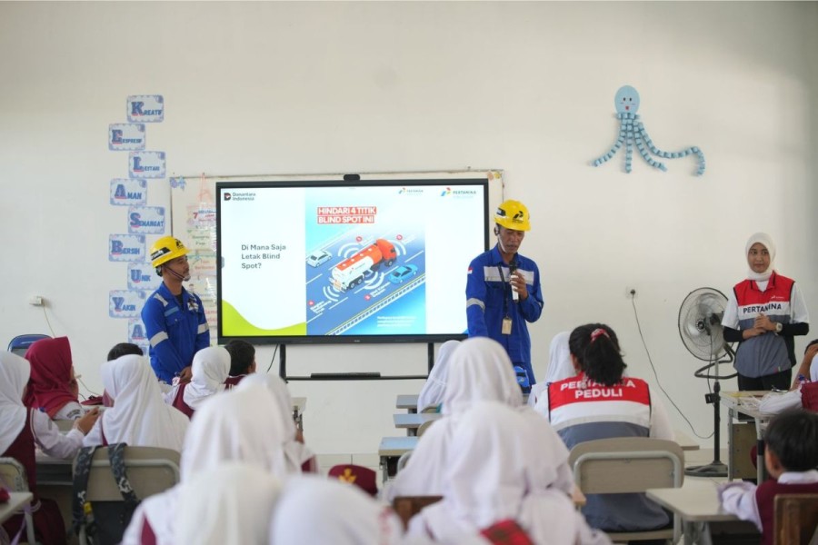Patra Logistik Kuatkan Budaya Keselamatan Anak di Fuel Terminal Bandung
