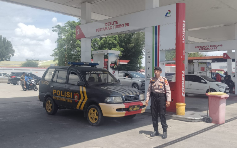 Pertamina dan Polres Dumai Perketat Pengawasan SPBU, Pastikan Distribusi BBM Tetap Aman
