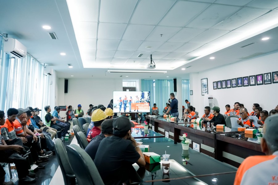 Pelindo Multi Terminal Dumai Tingkatkan Kesadaran K3 bagi 70 TKBM