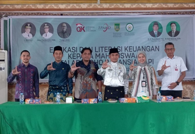 BRK Syariah Support Kegiatan Edukasi dan Literasi Keuangan di Kampus STAI Ar Ridho Bersama OJK Provinsi Riau