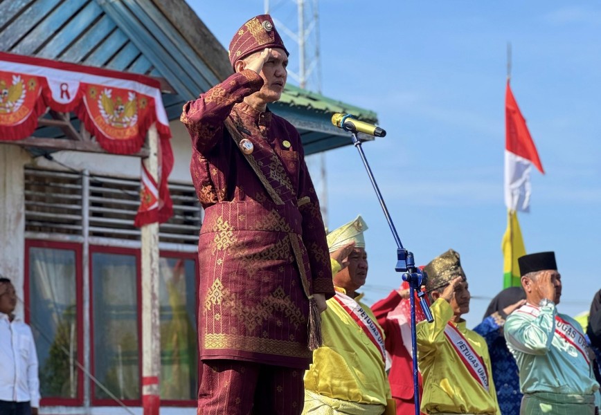 Pacu Pompong Jadi Daya Tarik HUT RI ke-80 di Kuala Patah Parang