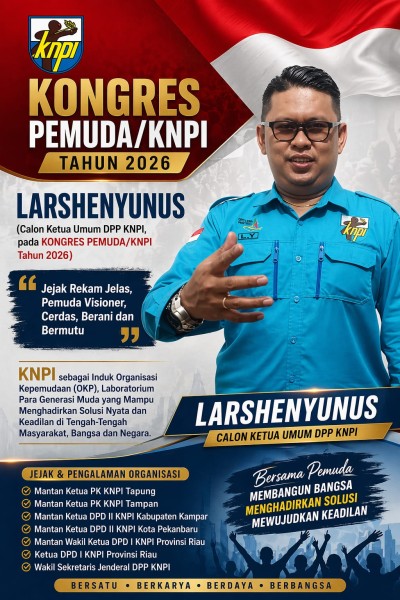 Ketua KNPI Riau Dilaporkan BPPH Pemuda Pancasila Kota Pekanbaru ke Polda, Larshen Yunus Tegaskan Hal ini