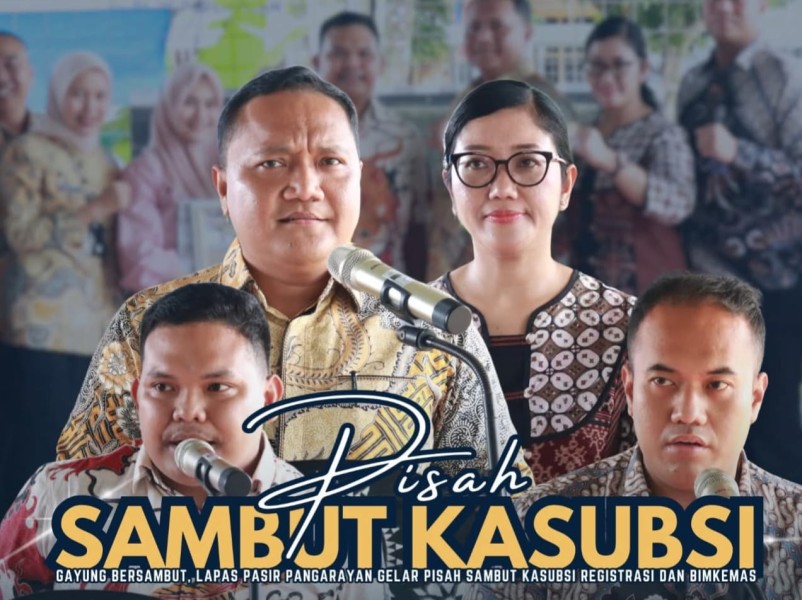 Gayung Bersambut, Lapas Pasir Pangarayan Gelar Pisah Sambut Kasubsi Registrasi dan Bimkemas