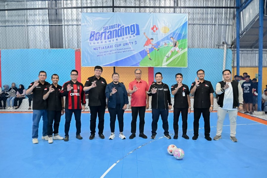 Bupati Bengkalis Buka Mutiasari Unity Cup di Duri