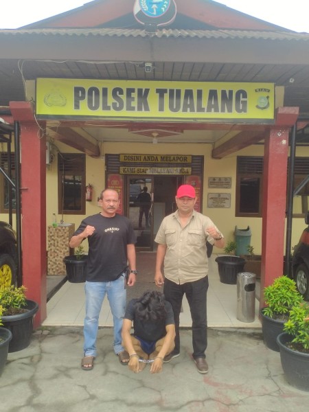 Gerak Cepat Polsek Tualang, Pelaku Penganiayaan di Jembatan Zaitun Diringkus Dalam Semalam