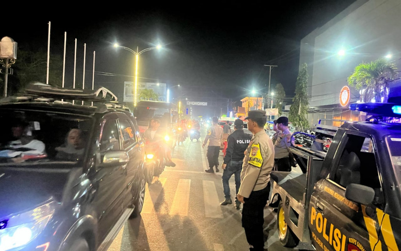 Jaga Kamtibmas Jelang Ramadhan, Polisi di Dumai Patroli Rutin Antisipasi Kejahatan