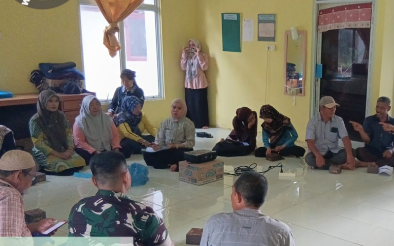 Babinsa Guntung Dukung Program Pemberdayaan Masyarakat untuk Tingkatkan Kesehatan Warga