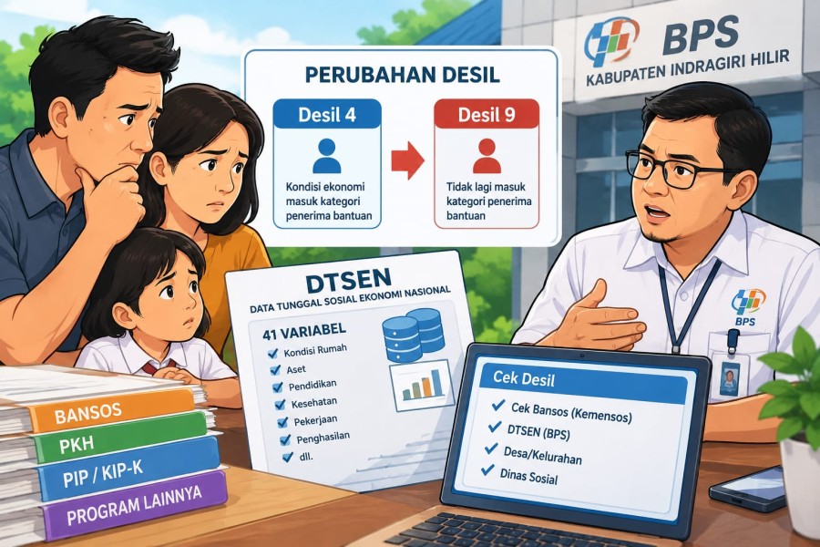 Desil DTSEN Tak Bisa Diutak-atik, BPS Ungkap Mekanismenya