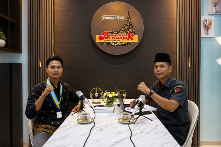 Riyan Azhari Soroti Dampak RUU Pemilu terhadap Representasi Politik Kabupaten Siak dalam Podcast Bawaslu
