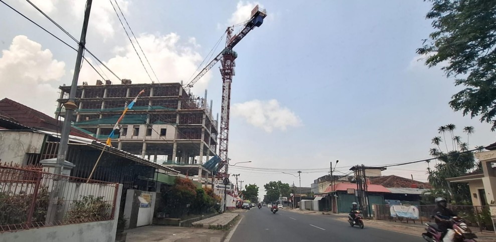Diduga Abaikan K3, Disnaker Lampung Akan Turunkan Tim Pengawas ke Proyek Hotel Prasanthi