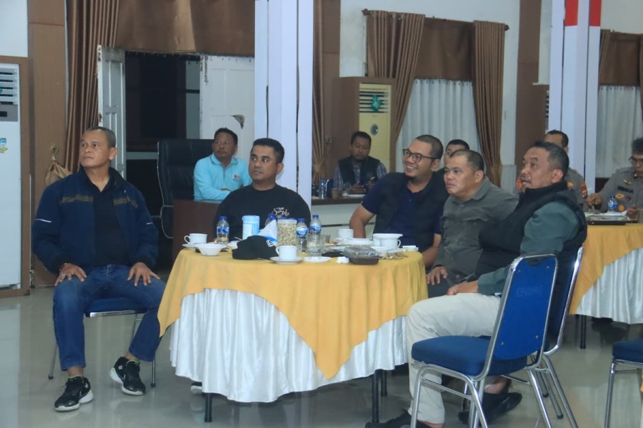 Ketua DPRD Inhil Hadiri Nobar Piala Dunia 2026 Bersama Polres, Perkuat Sinergitas dan Kebersamaan