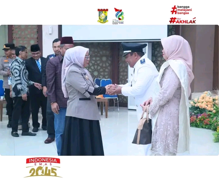 Misharti Lantik Ahmad Jais Jadi Kades PAW Desa Baru Untuk Lanjutkan Nakhoda Pemerintah Desa