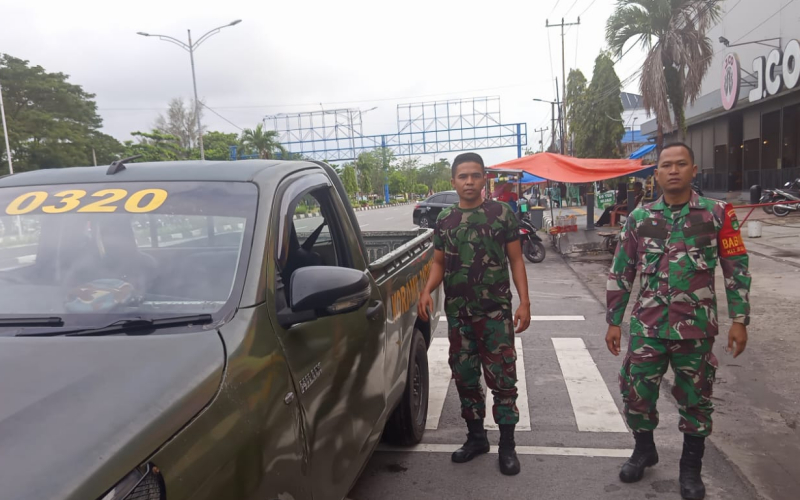 Ciptakan Situasi Kondusif, Kodim 0320 Dumai Gelar Patroli di Titik Strategis Kota