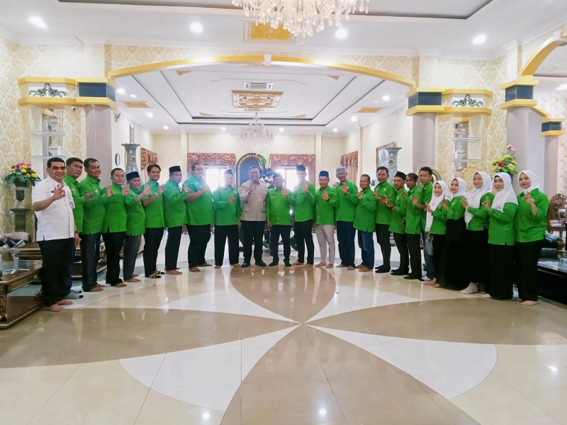DPC PKB Rohul Silaturahmi dengan Bupati, Sampaikan Kepengurusan Baru Periode 2024-2029