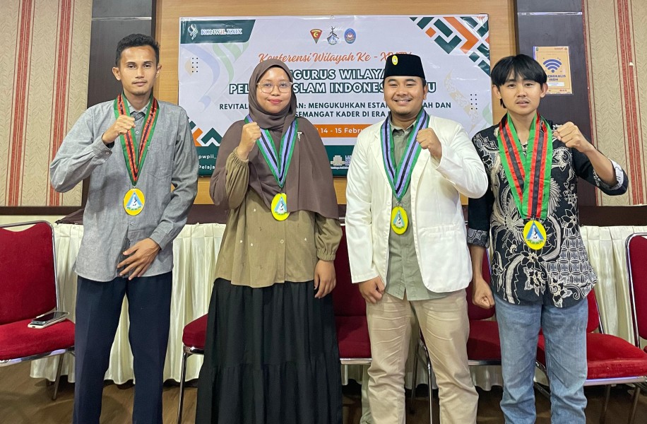 Ketua Umum PD PII Siak M Rizki Mangunsong Ucapkan Selamat kepada Arsyad Naufal sebagai Ketua Umum PW PII Riau 2026–2028