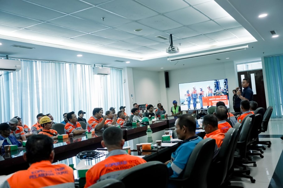 Pelindo Multi Terminal Dumai Gelar Safety Induction bagi 70 TKBM