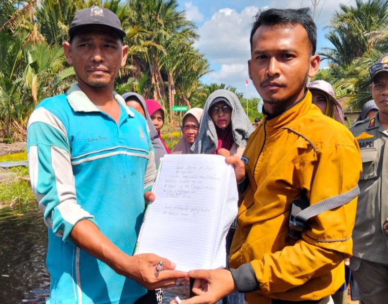 Kanal PT NSP Meluap, Pemuda Teluk Buntal: Desa Kami Terdampak dan Rugi