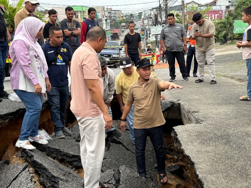 Cegah Macet, Dishub Pekanbaru Terapkan Jalur Satu Arah di Jalan Lobak