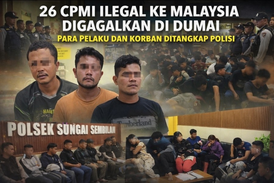 Penyelundupan 26 CPMI ke Malaysia Digagalkan di Dumai, Aparat Bongkar Jaringan Non Prosedural