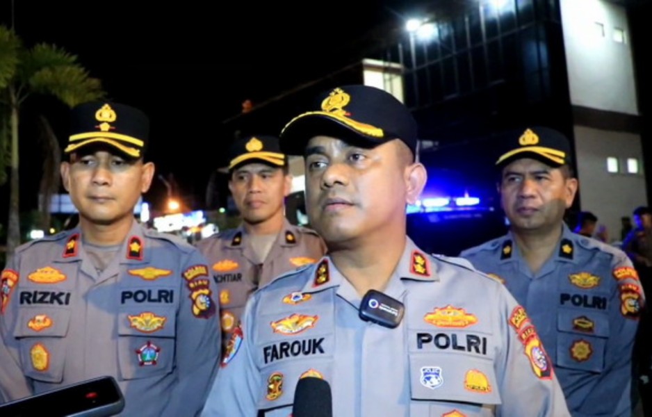 Lawan Premanisme, Polres Inhil Rutin Gelar Patroli Gabungan Malam Hari