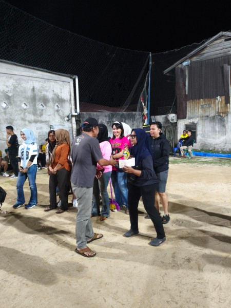 Turnamen Voli LPMK Se-Kota Dumai Berakhir Meriah dengan Dukungan Pelindo