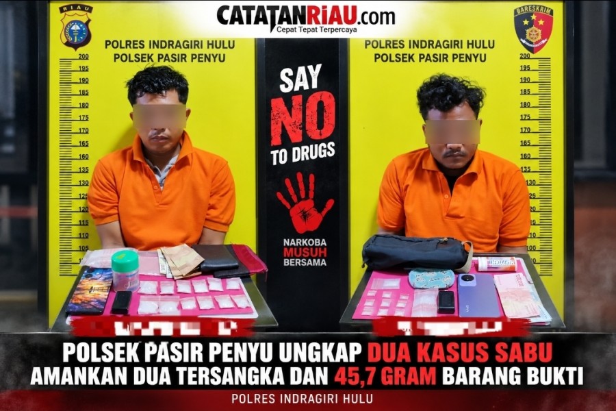 Sehari 2 Kasus Sabu Terungkap, Kanit Reskrim Baru Ipda Ashari Antoni Tunjukkan Gebrakan di Bawah Kepemimpinan Kompol Novia Indra