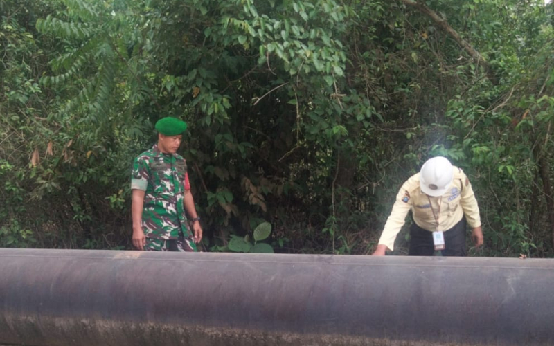 Patroli Gabungan TNI–PHR Tegaskan Jalur Pipa Bukan Area Aktivitas Warga
