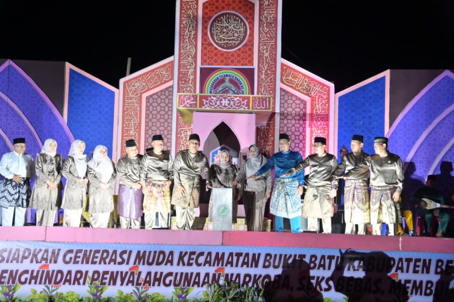MTQ ke-36 Bukit Batu Resmi Dibuka, 266 Peserta Siap Tampil Maksimal