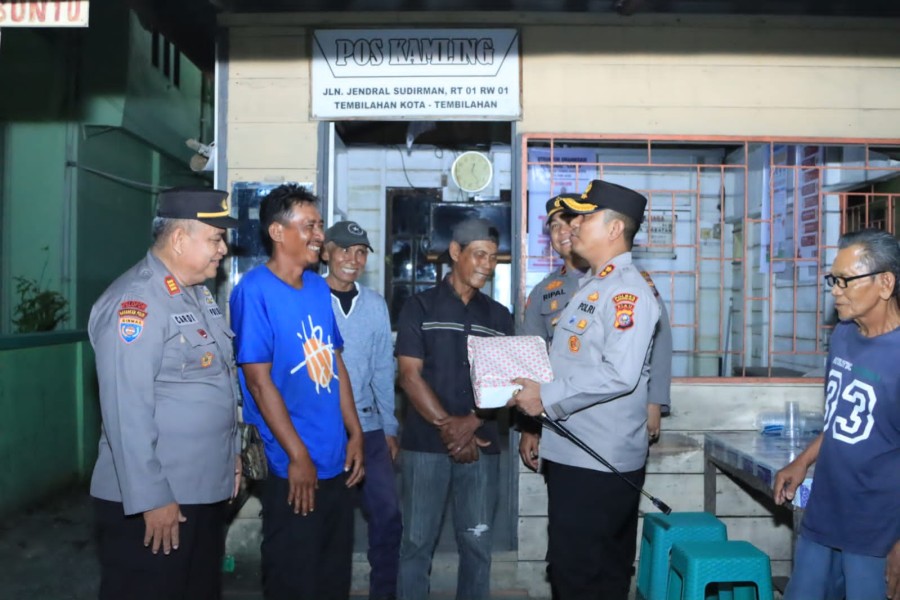 Perkuat Kamtibmas, Kapolres Inhil Sosialisasi Green Satkamling