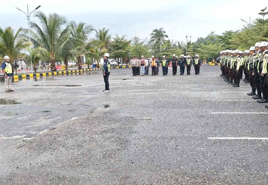 Perkuat Kesiapsiagaan, Pelindo Regional 1 Dumai Gelar Apel Gabungan Security