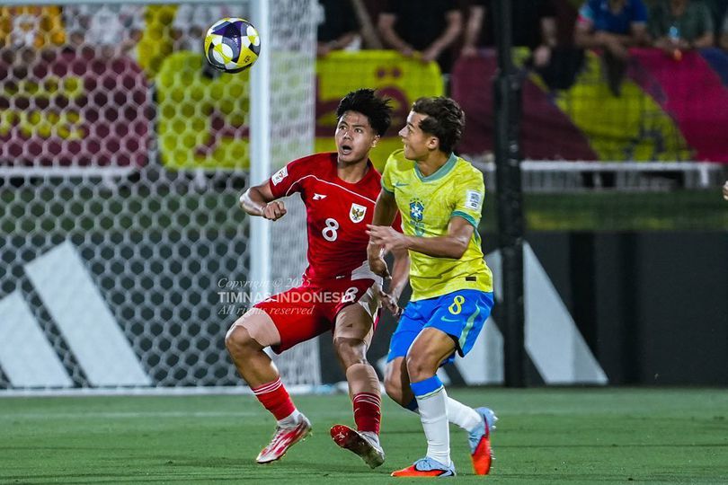Indonesia U-17 vs Brasil U-17: Garuda Muda Takluk 0-4 dari Tim Samba