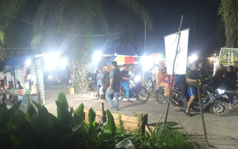 Warga Sungai Sembilan Minta Pembangunan Pasar Induk, Pasar Kaget Malam Dinilai Semakin Semrawut